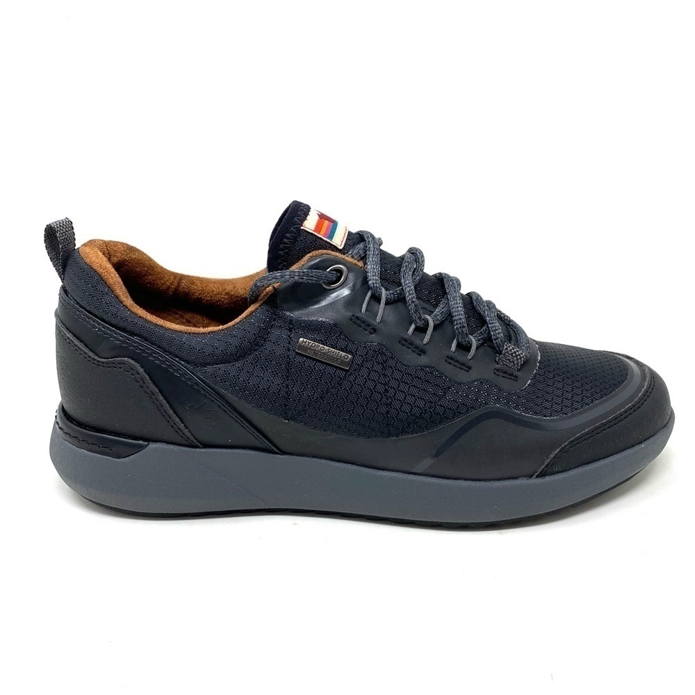 Cobb Hill WOMEN'S SKYLAR WATERPROOF LOW LACE-UP SNEAKER Black WIDE